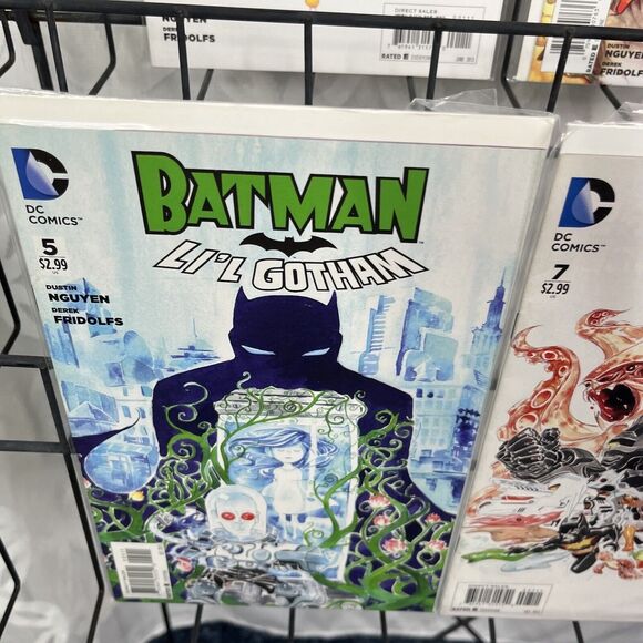 Batman: Li'l Gotham 1 2 5 8 Lot Dustin Nguyen DC Comics - Picture 5 of 5